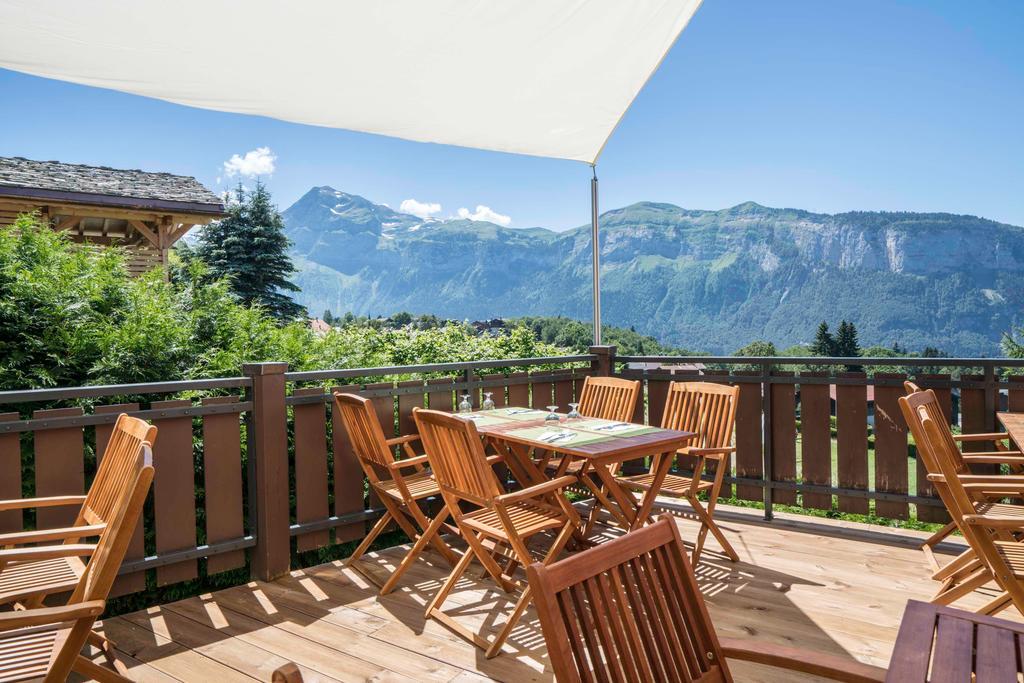 Village De Vacances Les Flocons Verts Les Carroz d'Araches Exterior photo